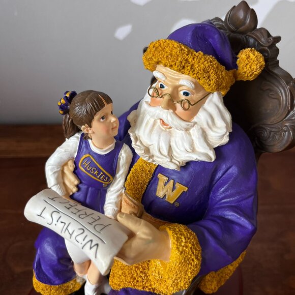 University of Washington UW Huskies Wishlist Santa Collegiate Collectibles 2001 - Picture 6 of 13
